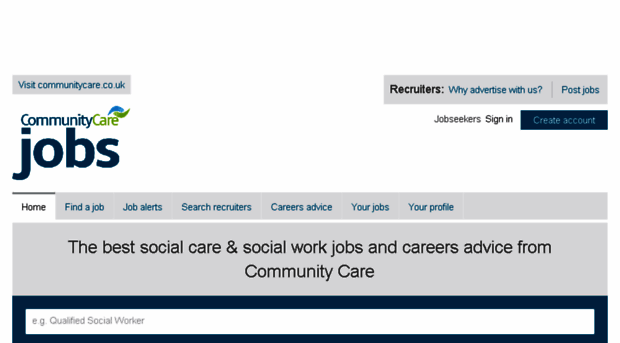 jobs.communitycare.co.uk
