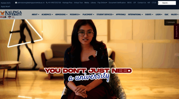 kalingauniversity.ac.in